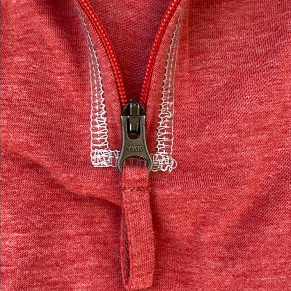 1/4 Zip Mock Pullover - Picture 3 of 7
